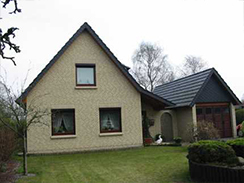 Verblendung eines Hauses